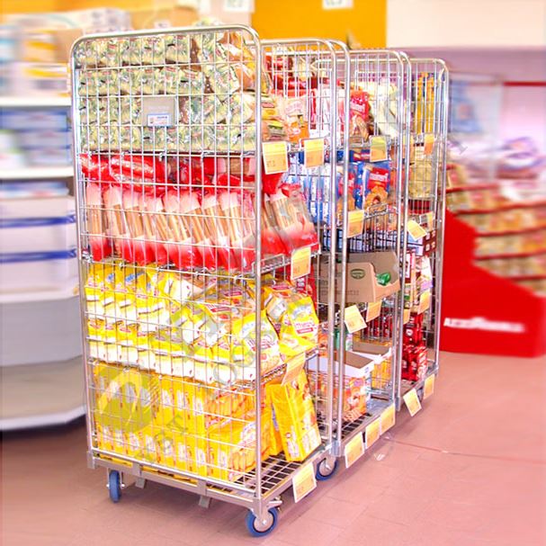 Rolling Folding Cage Cart Rolling Folding Cage Cart